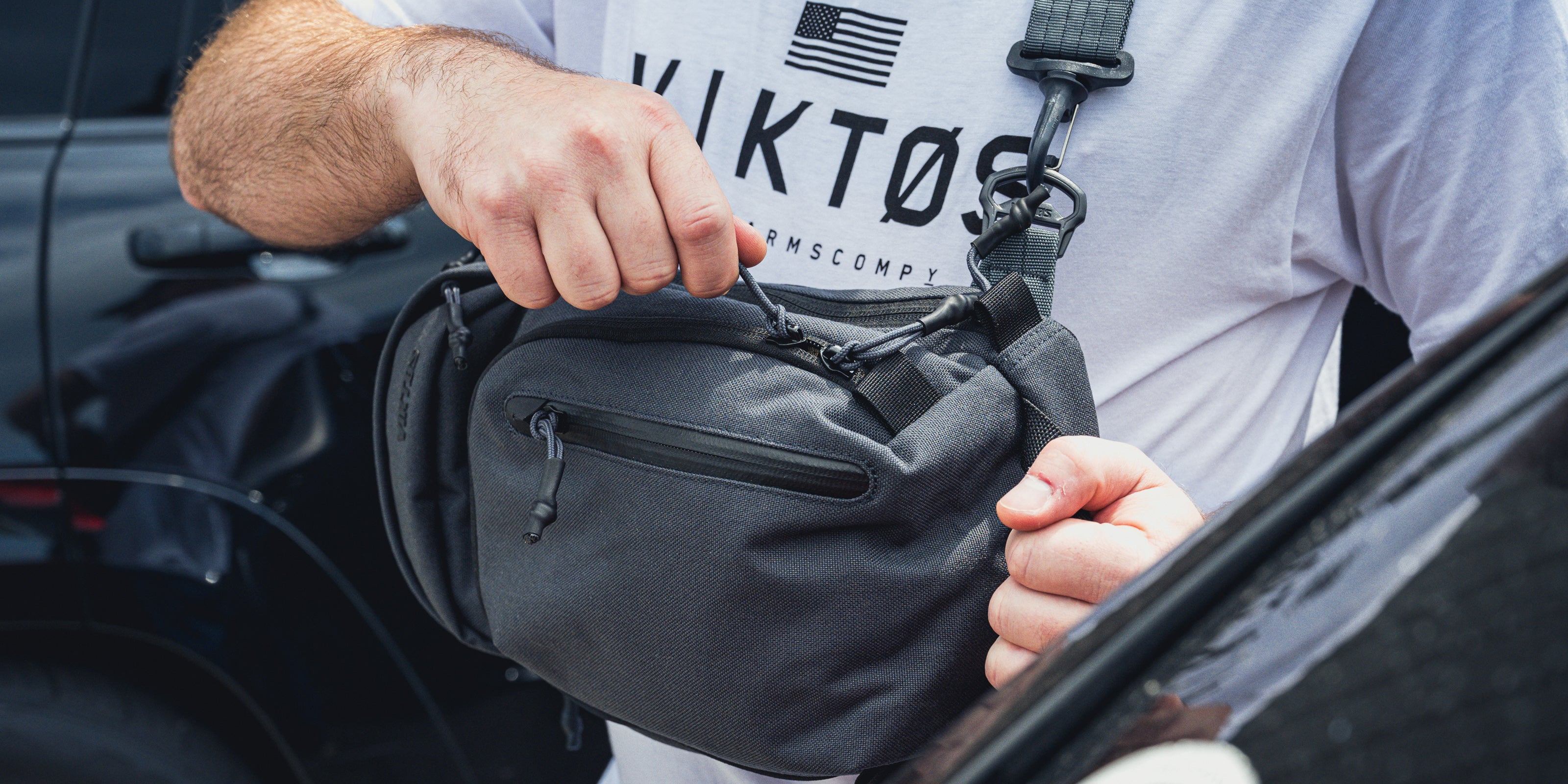VIKTOS Upscale 2 CCW Sling Bag - Minimalist Concealed Carry and EDC  Bulletproof Bag - Spartan Armor Systems®